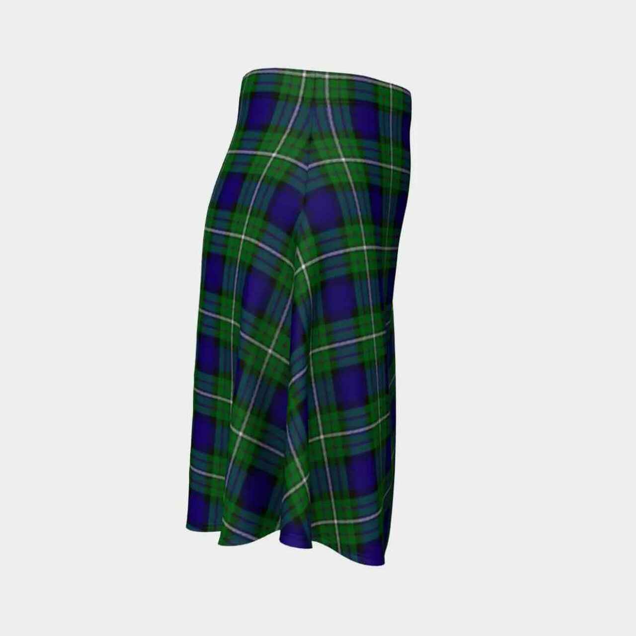 Alexander Tartan Flared Skirt