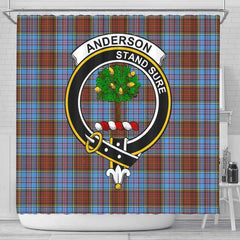 Anderson Tartan Crest Shower Curtain