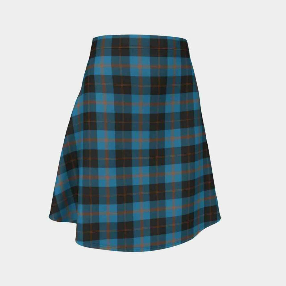 Angus Ancient Tartan Flared Skirt