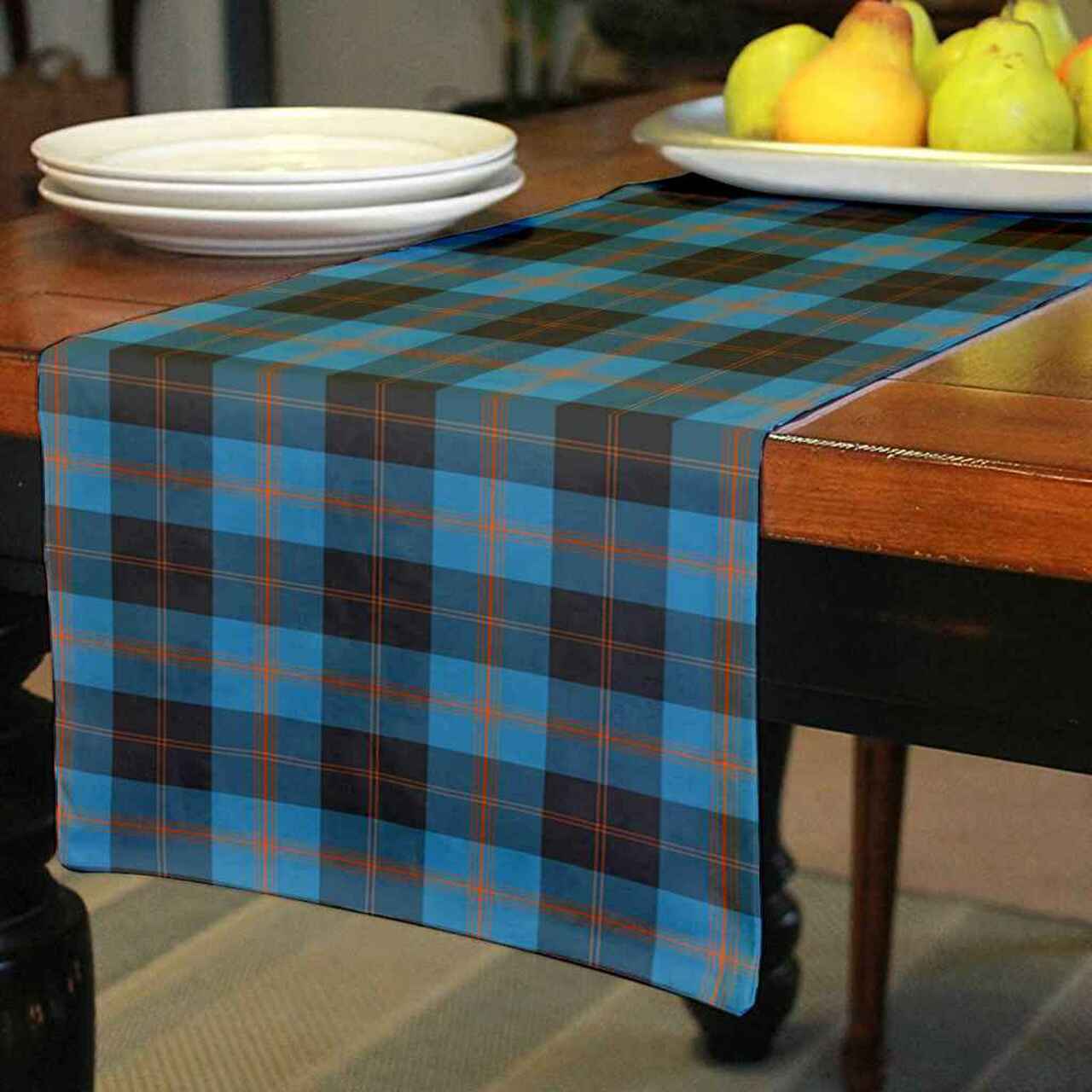 Angus Ancient Tartan Table Runner - Cotton table runner