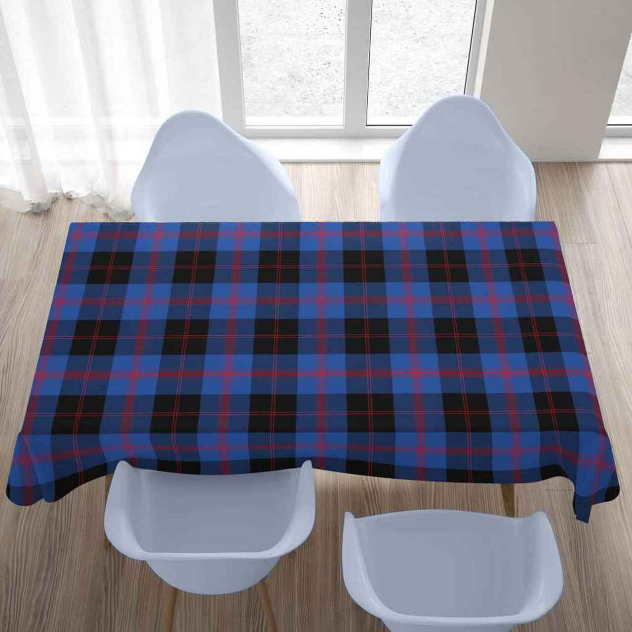 Angus Modern Tartan Tablecloth