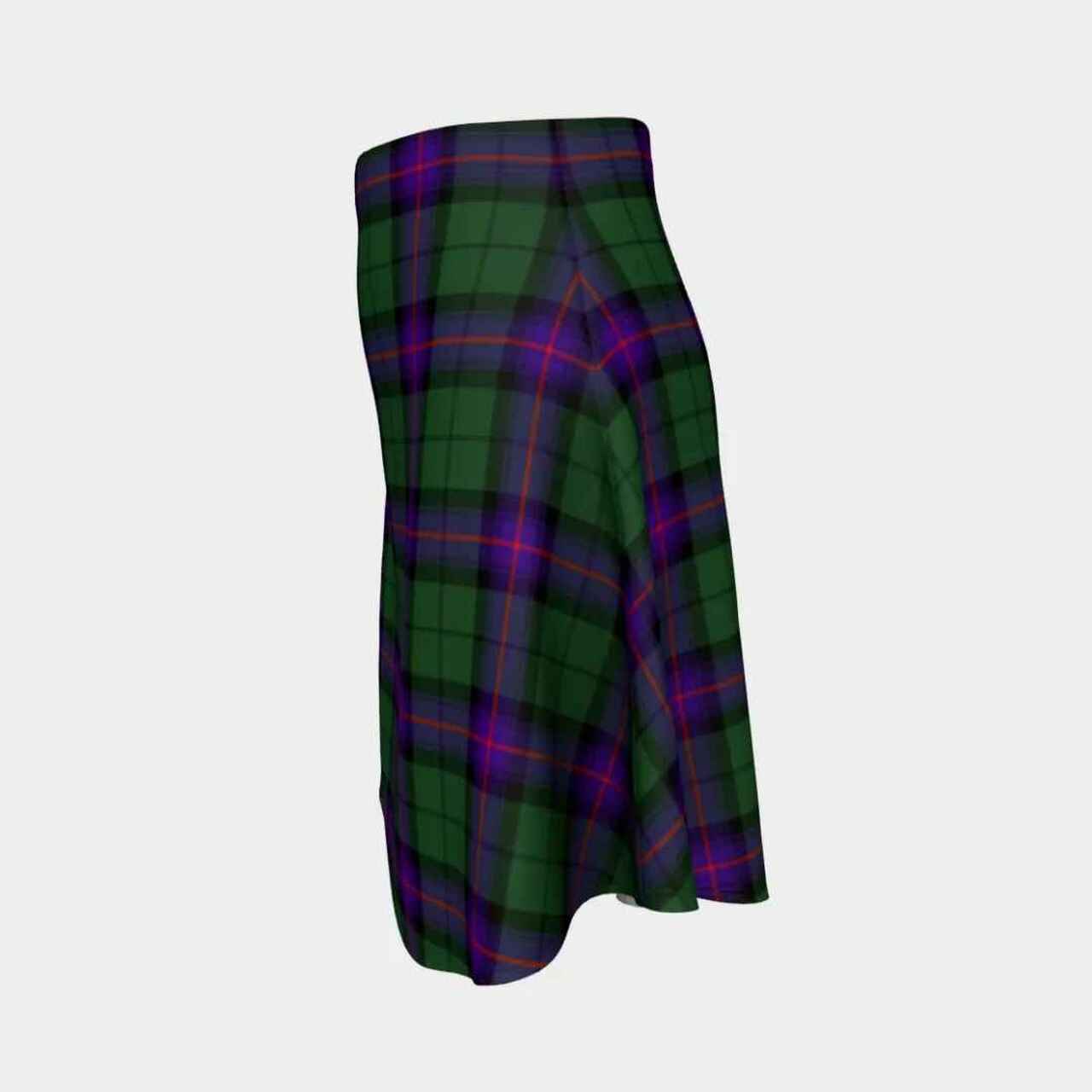 Armstrong Modern Tartan Flared Skirt