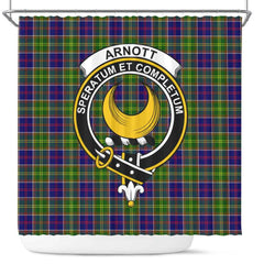 Arnott Tartan Crest Shower Curtain