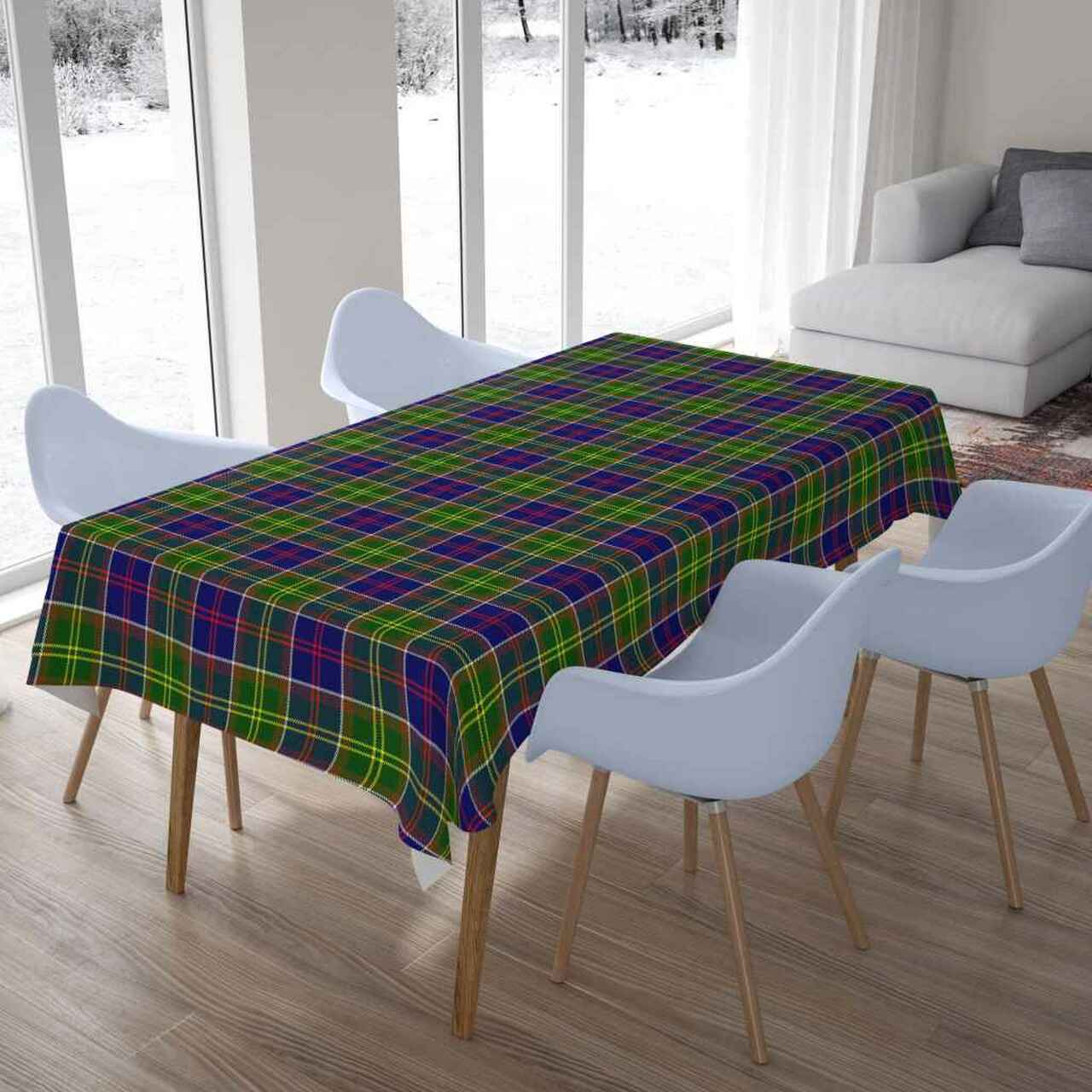 Ayrshire District Tartan Tablecloth