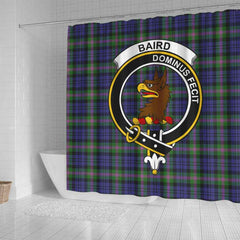 Baird Tartan Crest Shower Curtain