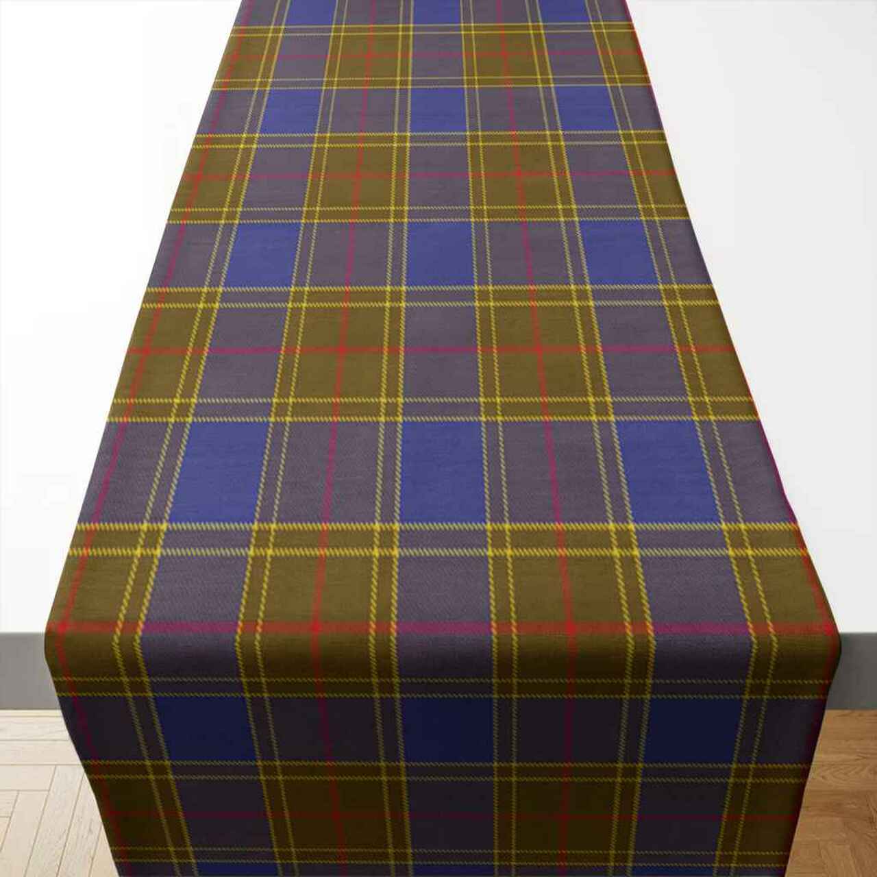 Balfour Modern Tartan Table Runner - Cotton table runner