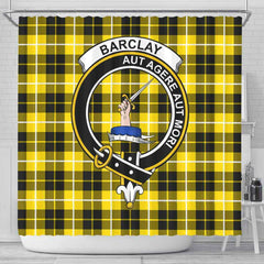 Barclay Tartan Crest Shower Curtain