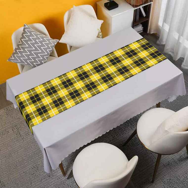 Barclay Dress Modern Tartan Table Runner - Cotton table runner