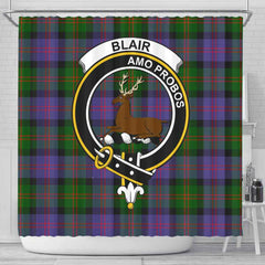 Blair Tartan Crest Shower Curtain