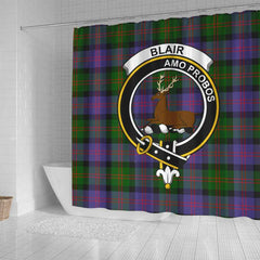 Blair Tartan Crest Shower Curtain