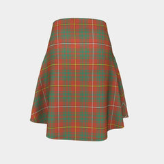 Bruce Ancient Tartan Flared Skirt