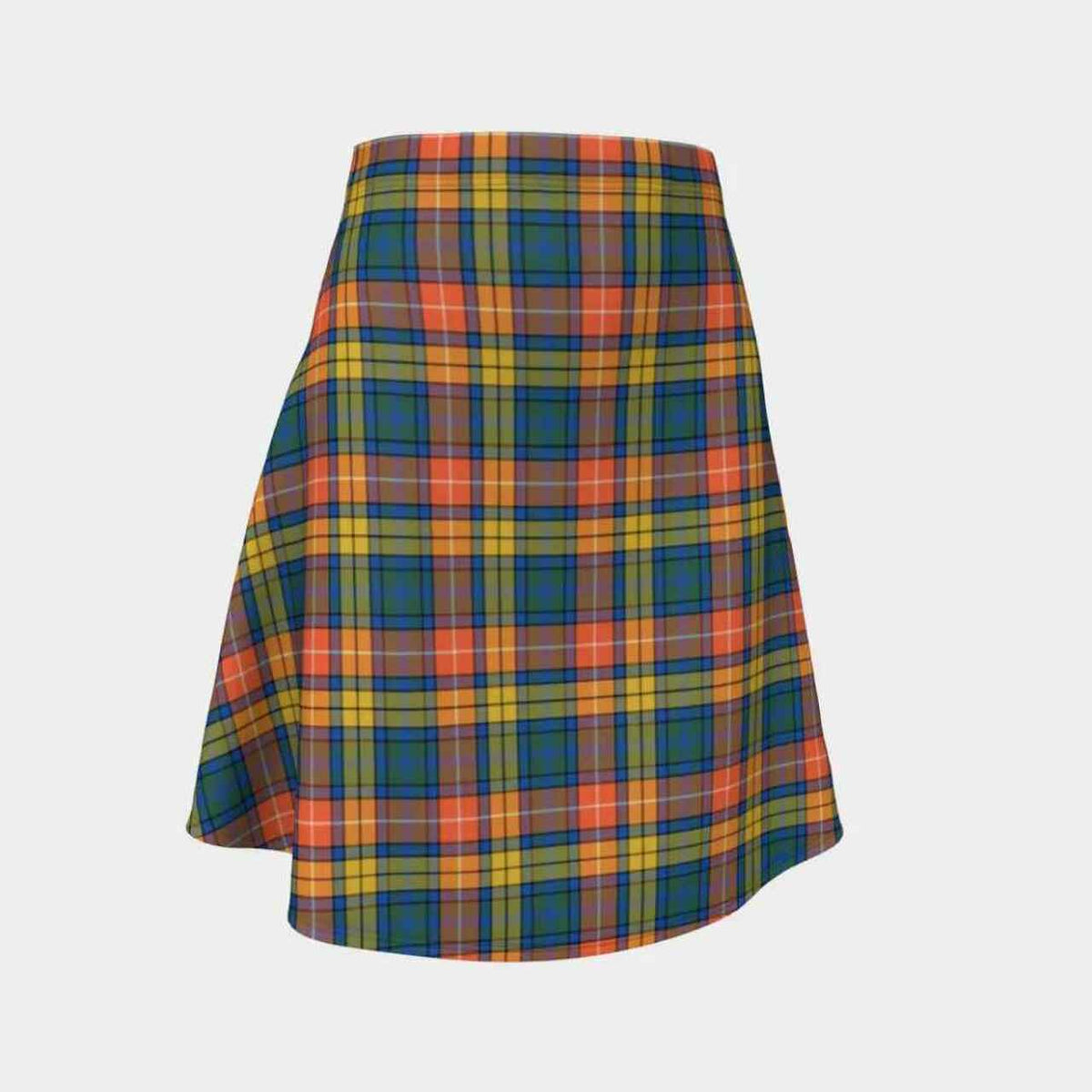 Buchanan Ancient Tartan Flared Skirt