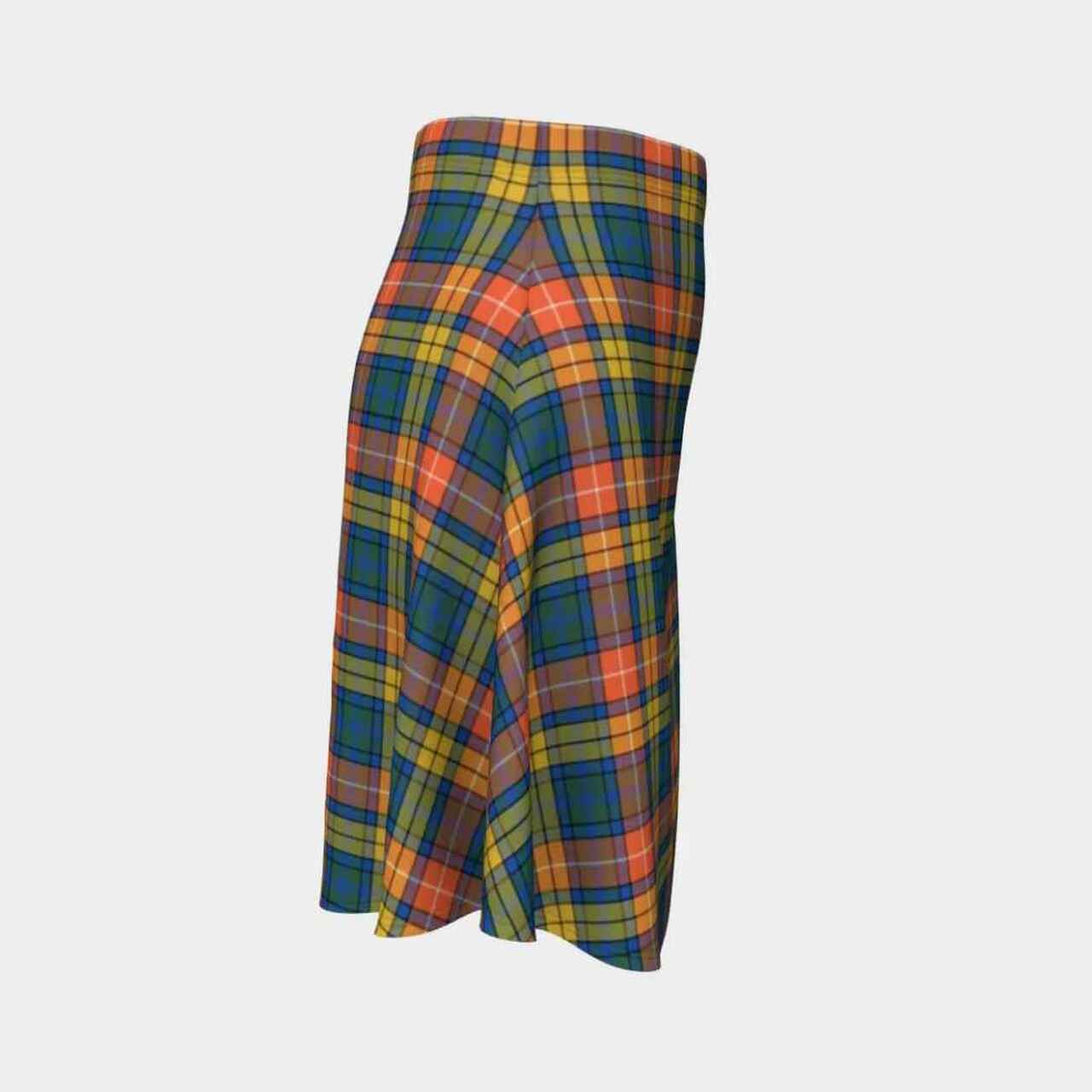 Buchanan Ancient Tartan Flared Skirt