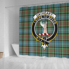 Cathcart Tartan Crest Shower Curtain