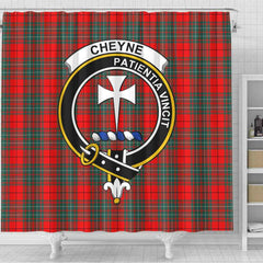 Cheyne Tartan Crest Shower Curtain