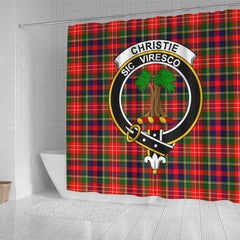 Christie Tartan Crest Shower Curtain