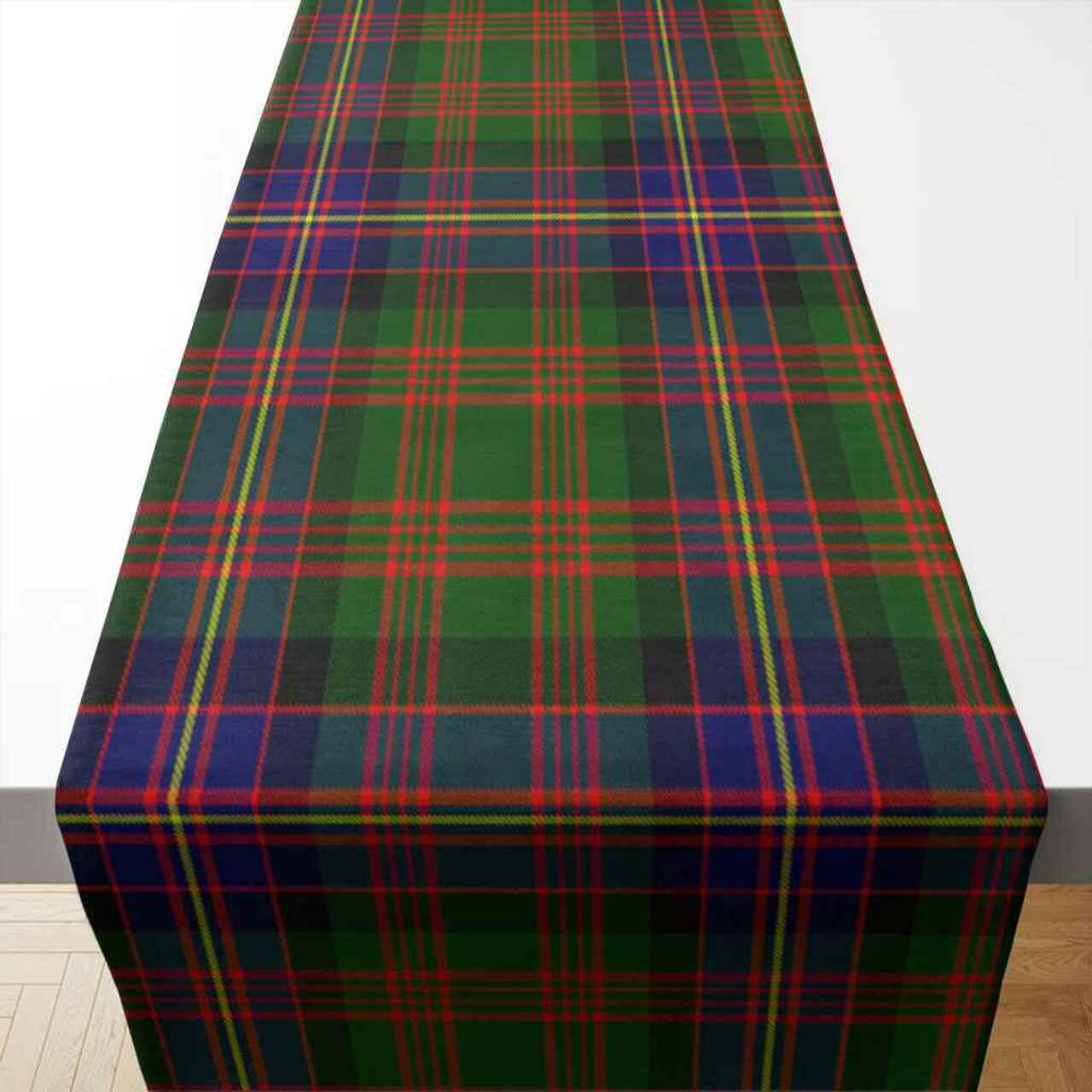 Cochrane Modern Tartan Table Runner - Cotton table runner