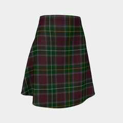 Crosbie Tartan Flared Skirt