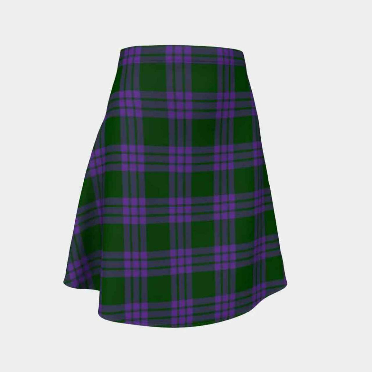 Elphinstone Tartan Flared Skirt