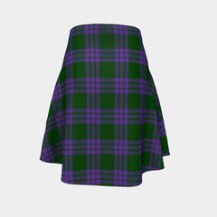 Elphinstone Tartan Flared Skirt