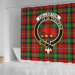 Fullerton Tartan Crest Shower Curtain