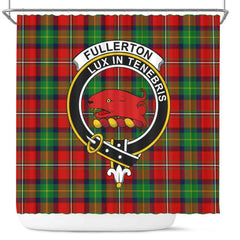 Fullerton Tartan Crest Shower Curtain