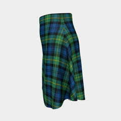 Gordon Ancient Tartan Flared Skirt