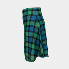 Gunn Ancient Tartan Flared Skirt