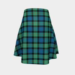 Gunn Ancient Tartan Flared Skirt