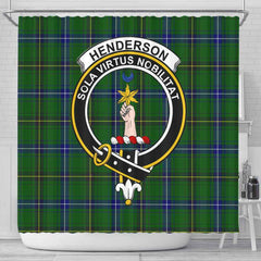 Henderson Tartan Crest Shower Curtain