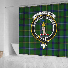 Henderson Tartan Crest Shower Curtain