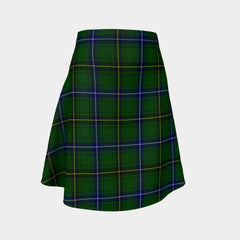 Henderson Modern Tartan Flared Skirt