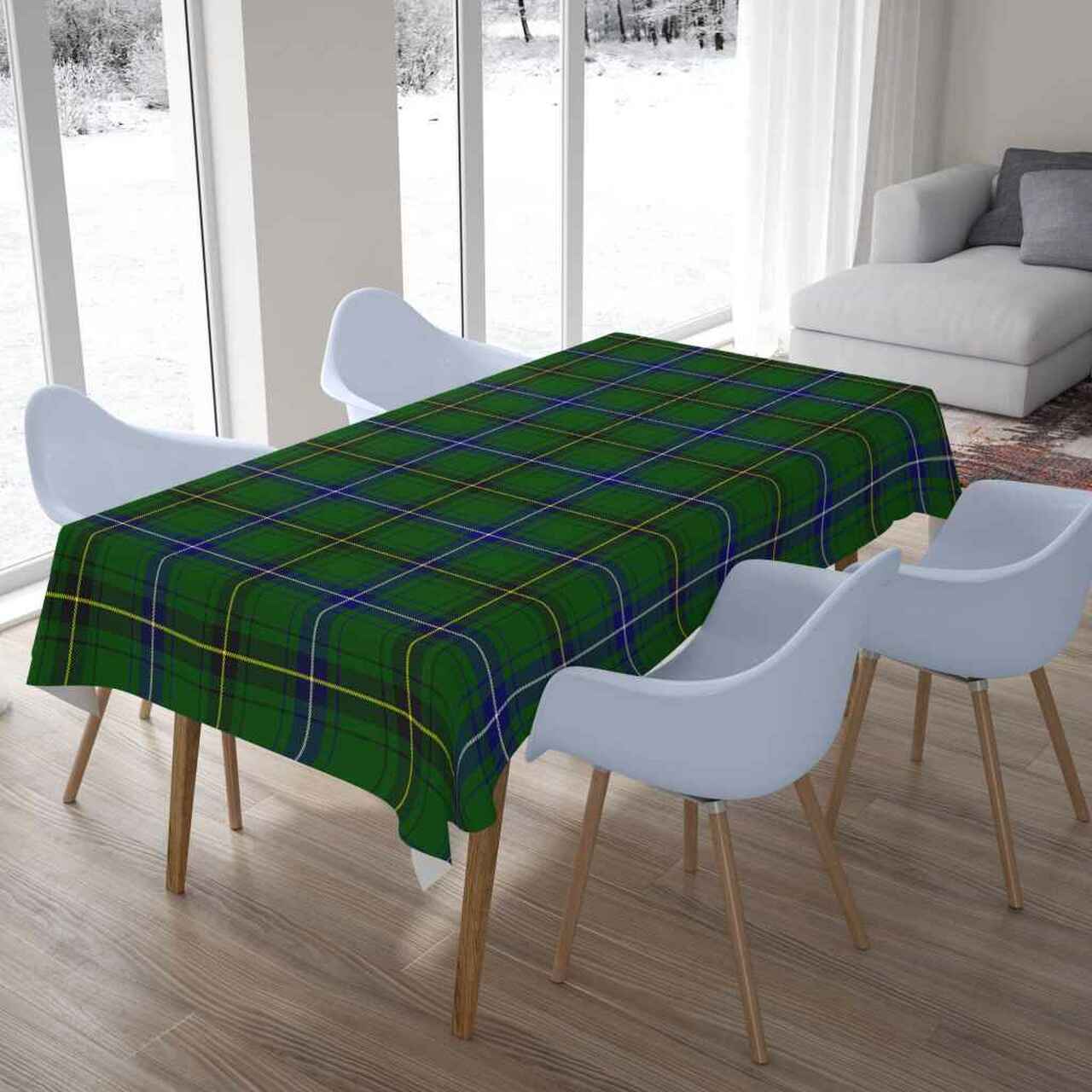 Henderson Modern Tartan Tablecloth