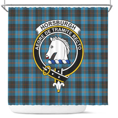 Horsburgh Tartan Crest Shower Curtain