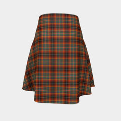 Innes Ancient Tartan Flared Skirt