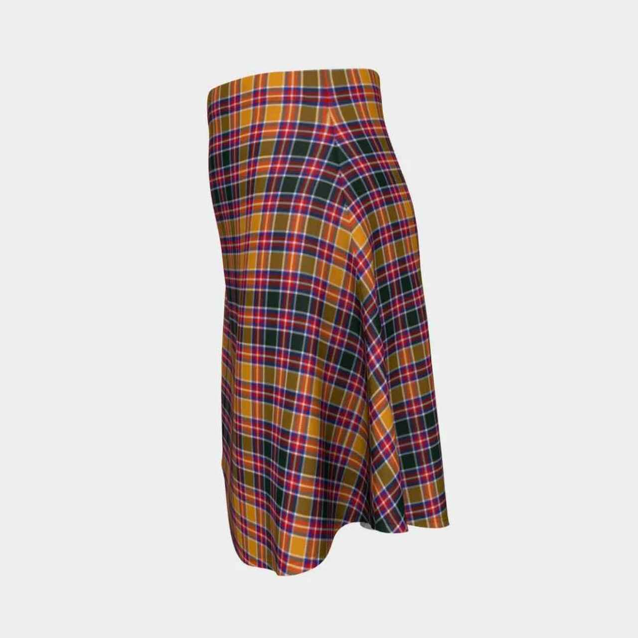 Jacobite Tartan Flared Skirt