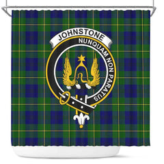 Johnston Tartan Crest Shower Curtain