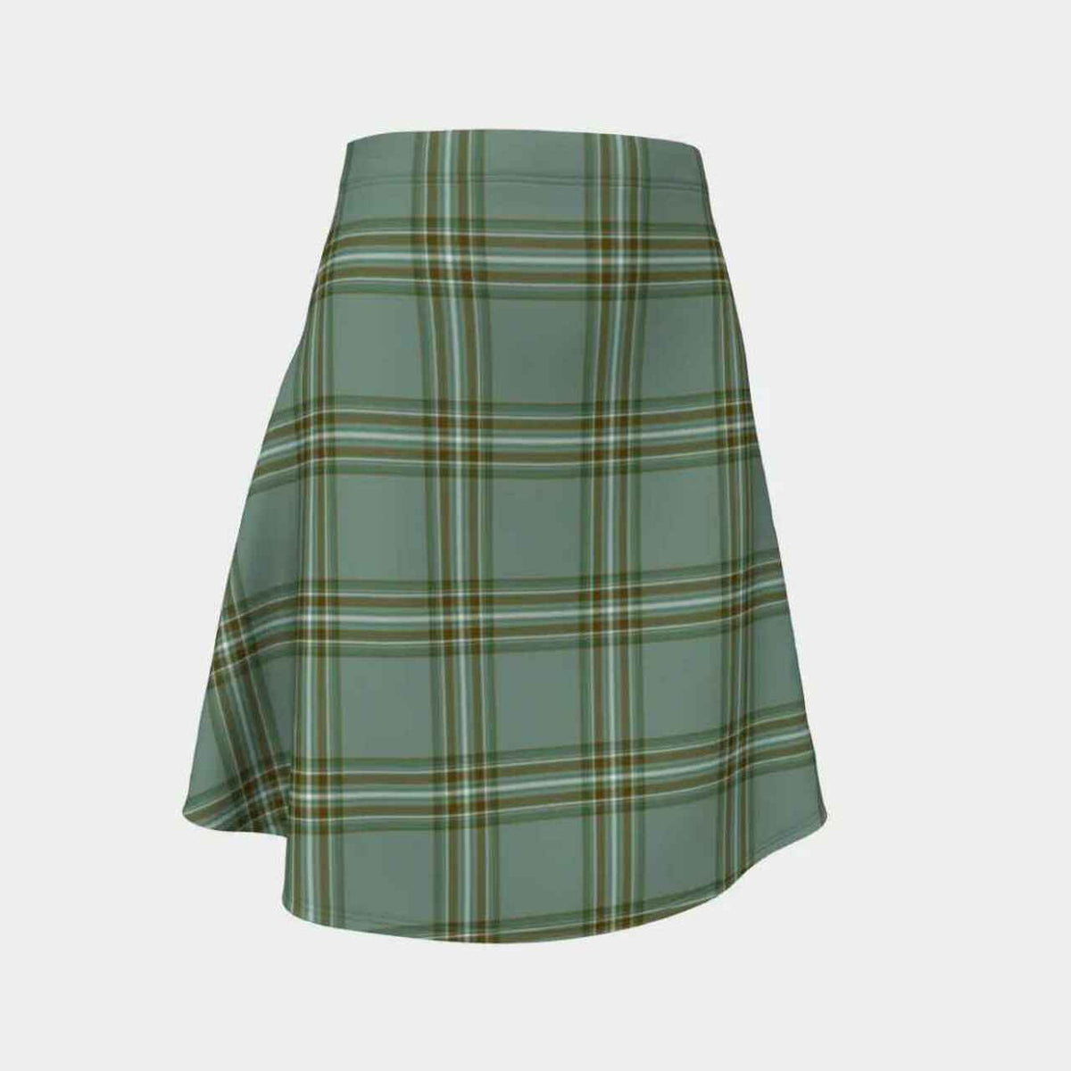 Kelly Dress Tartan Flared Skirt