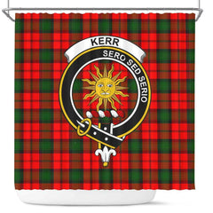 Kerr Tartan Crest Shower Curtain