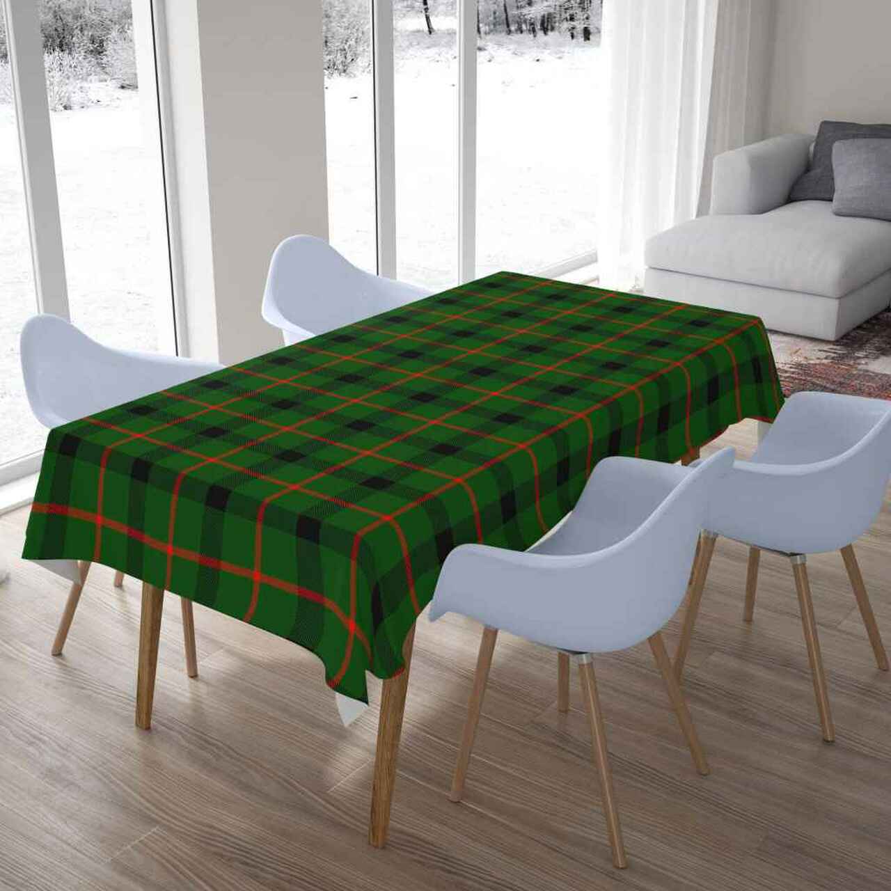 Kincaid Modern Tartan Tablecloth