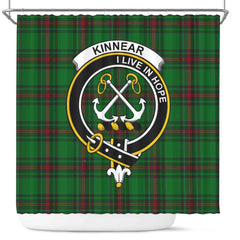 Kinnear Tartan Crest Shower Curtain