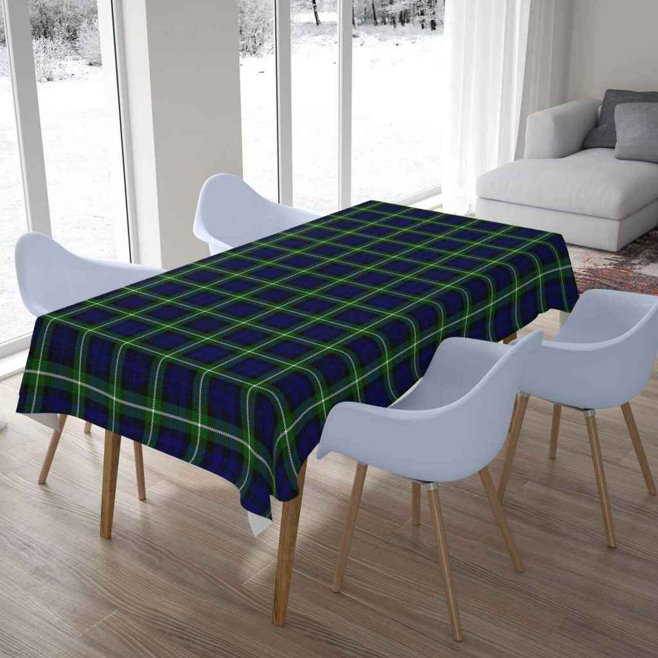 Lamont Modern Tartan Tablecloth