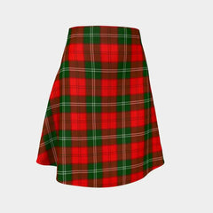 Lennox Modern Tartan Flared Skirt