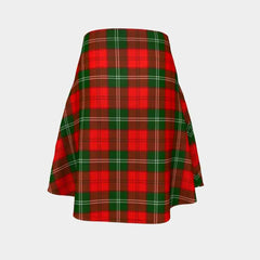 Lennox Modern Tartan Flared Skirt