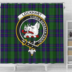 Lockhart Tartan Crest Shower Curtain