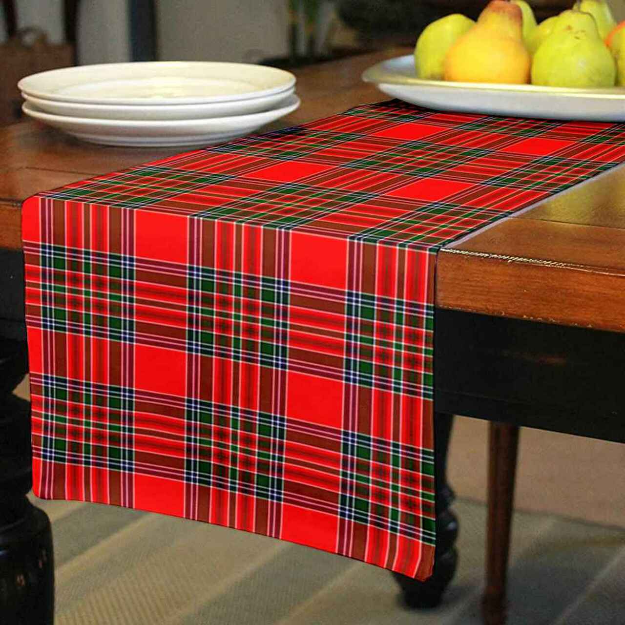 MacBean Modern Tartan Table Runner - Cotton table runner