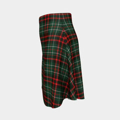 MacDiarmid Modern Tartan Flared Skirt