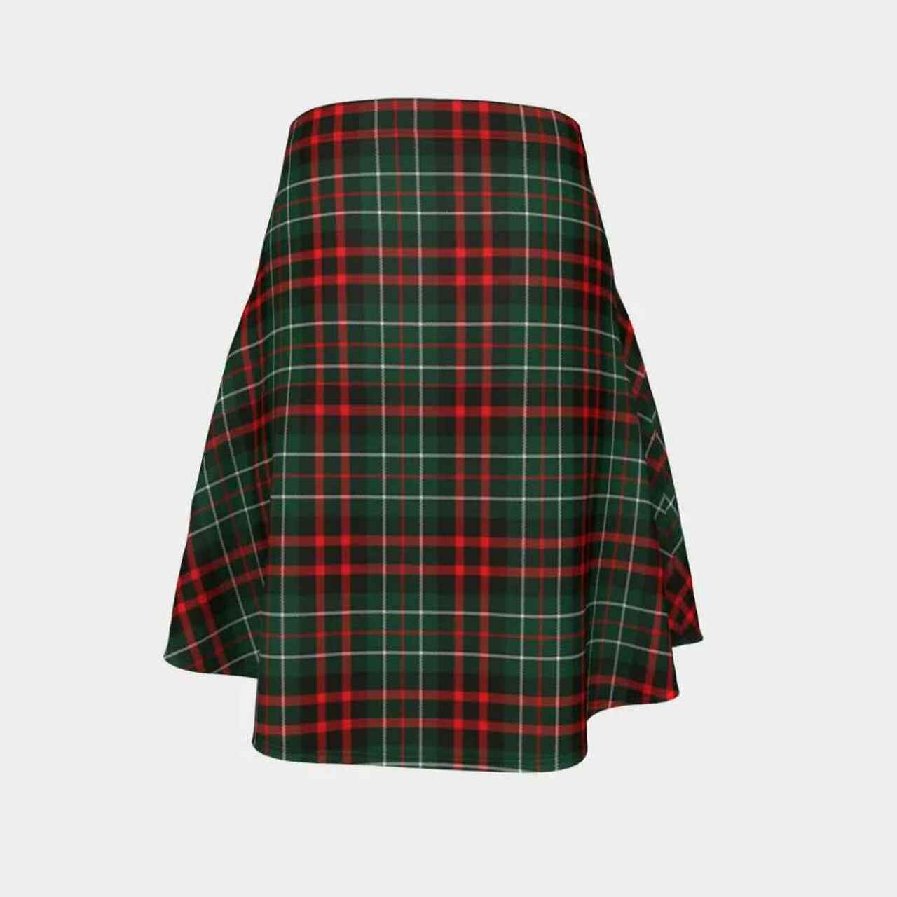 MacDiarmid Modern Tartan Flared Skirt