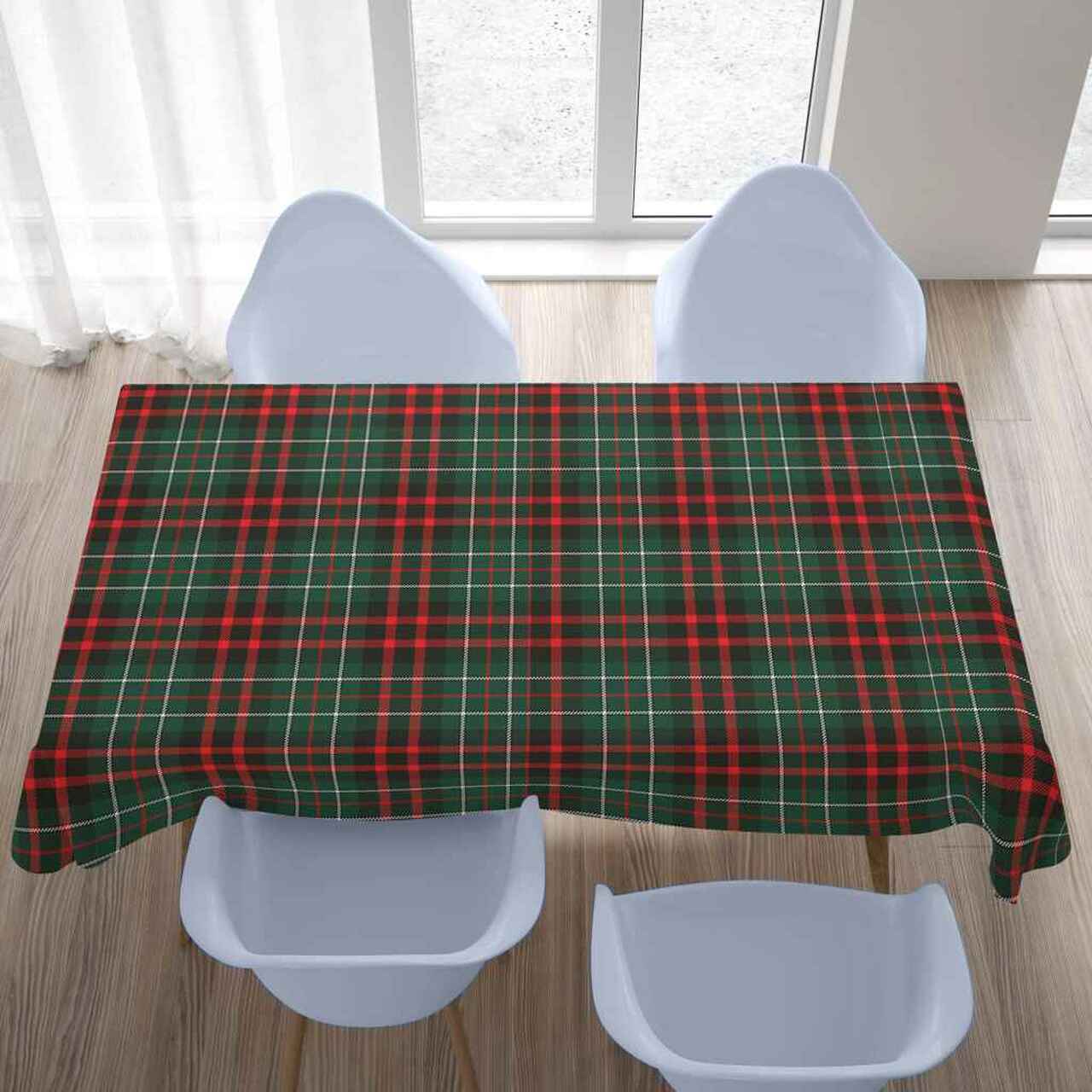 MacDiarmid Modern Tartan Tablecloth