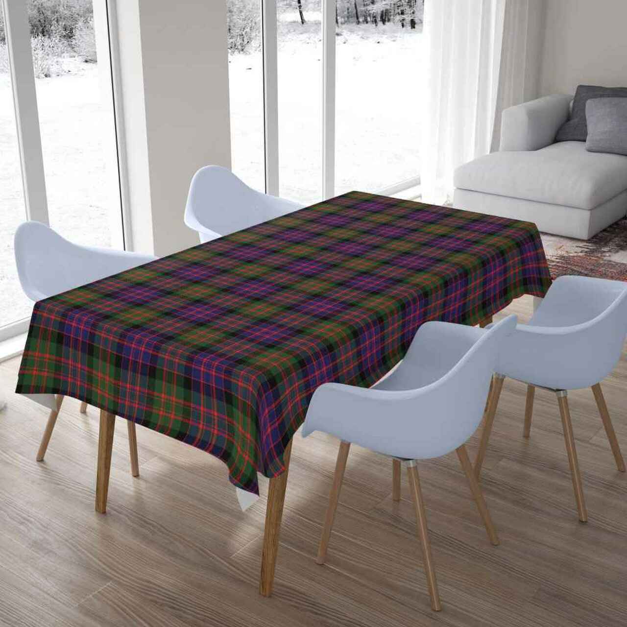 MacDonald Modern Tartan Tablecloth